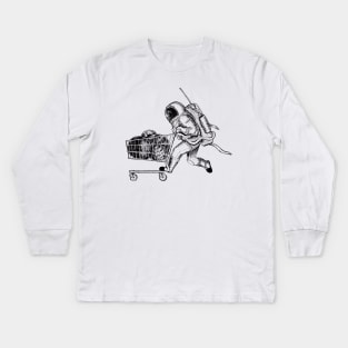 astronaut Kids Long Sleeve T-Shirt